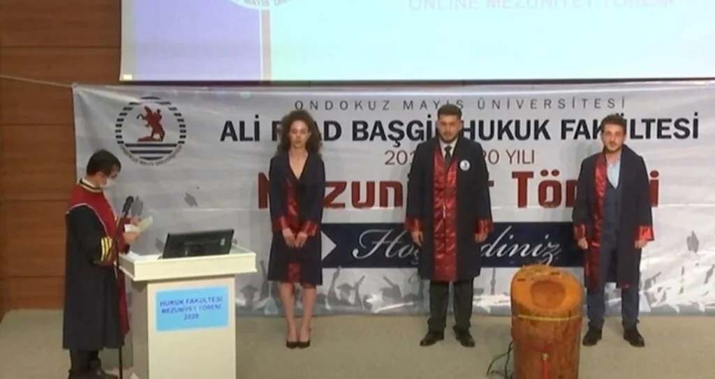 OMÜ Hukuk'ta online mezuniyet