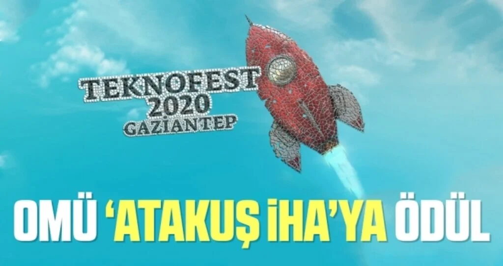 OMÜ Mühendislik Fakültesi öğrencileri Teknofest’te ödül aldı 