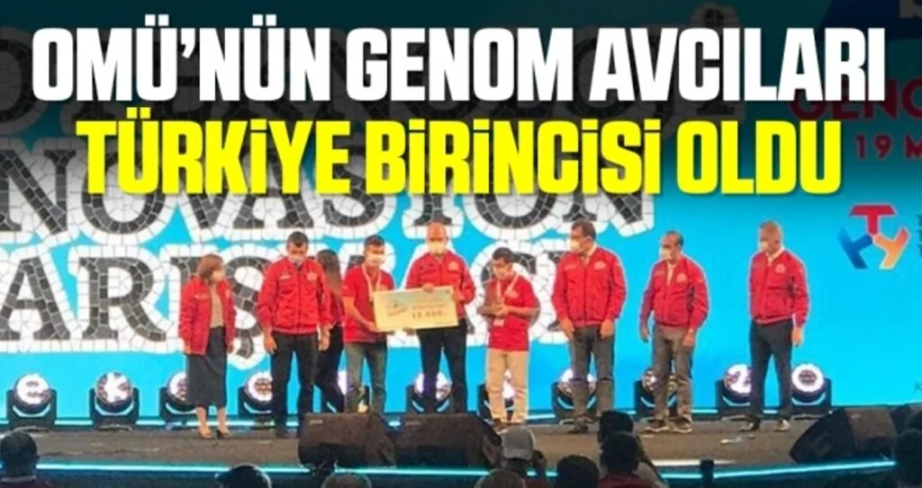 OMÜ’nün Genom Avcıları Takımı Türkiye birincisi oldu