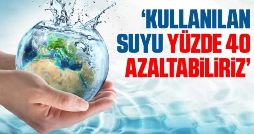 Prof. Dr. Demir: "Günde bir defa gereksiz yere sifon çekmek suretiyle yılda 16 ton suyu israf etmekteyiz"