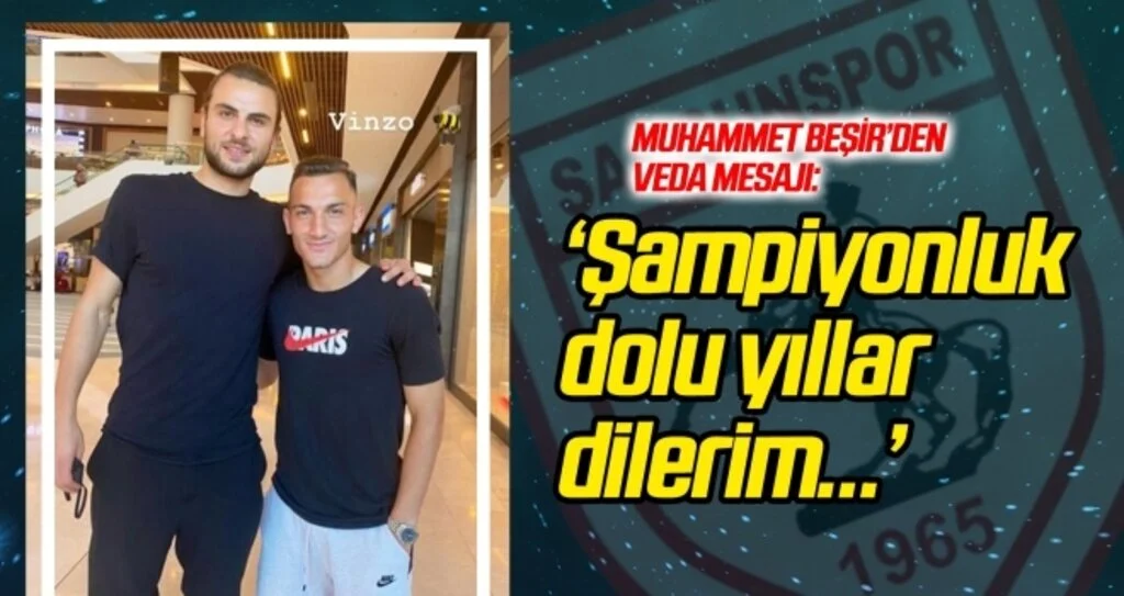 'Şampiyonluk dolu yıllar dilerim'