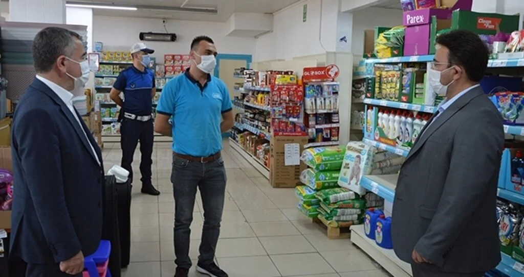 Samsun, Çankırı, Sinop ve Tokat'ta Kovid-19 tedbirlerine ilişkin denetim