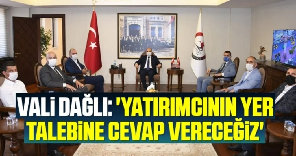 Samsun Valisi Dağlı: Yatırımcının yer talebine cevap vereceğiz