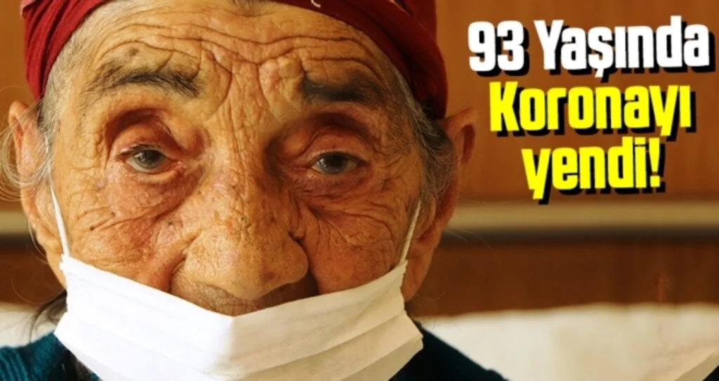 Samsun'da 93 yaşında koronayı yendi, hastaneden alkışlarla uğurlandı