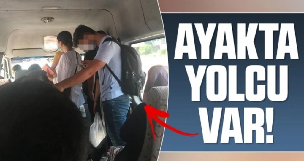 Samsun'da Ayakta yolcu var!