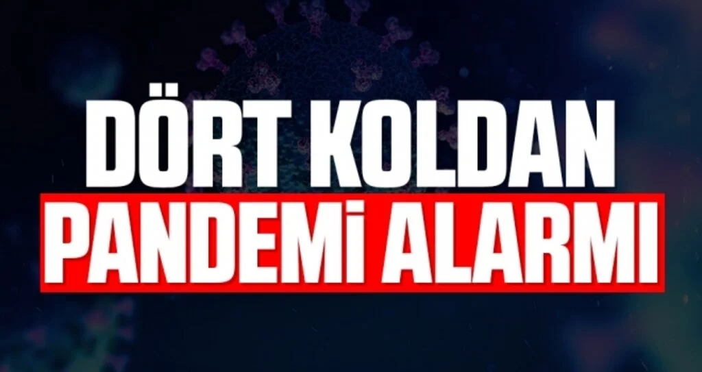 Samsun'da Dört Koldan Pandemi Alarmı