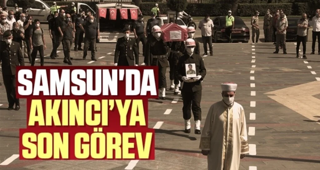 Samsun'da Er Cansın Burak Akıncı’ya son görev