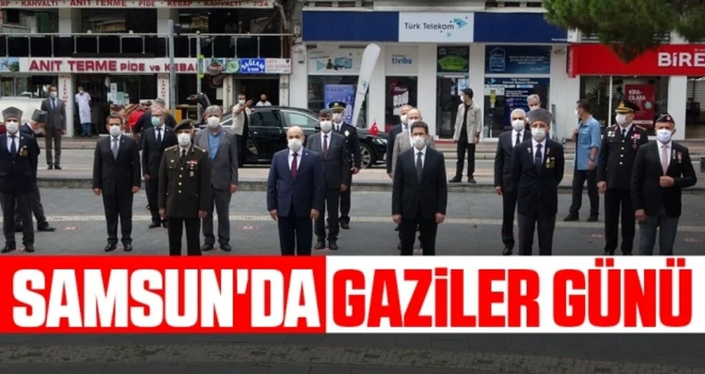 Samsun'da Gaziler Günü