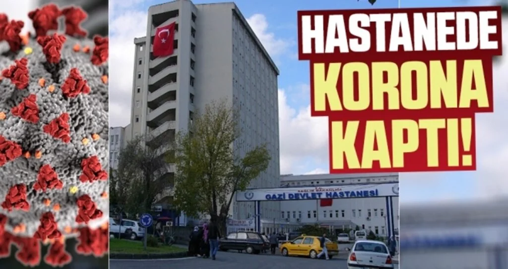 Samsun'da Hastanede Korona Kaptı!