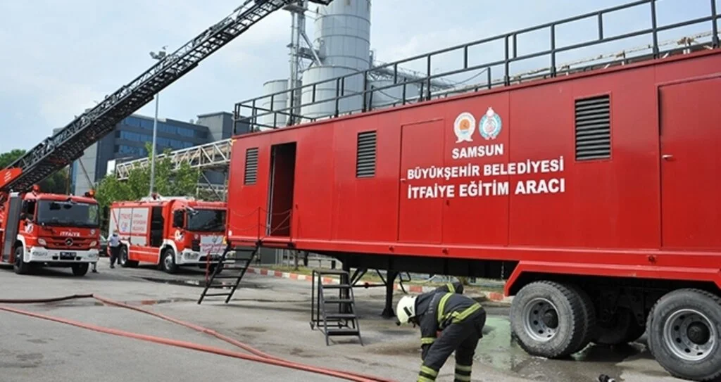 Samsun’da 'İtfaiye  Haftası' kutlandı