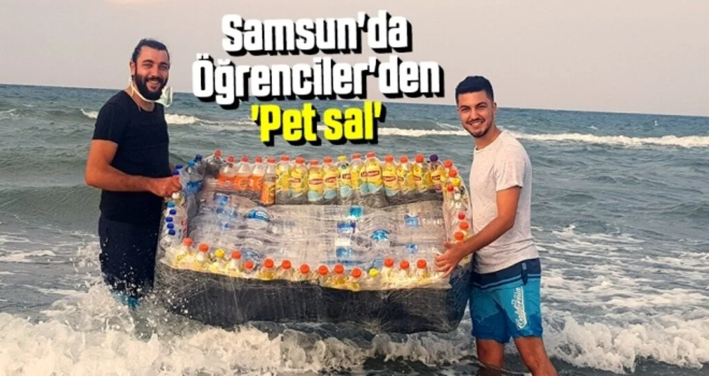 Samsun'da Öğrenciler'den 'Pet sal'