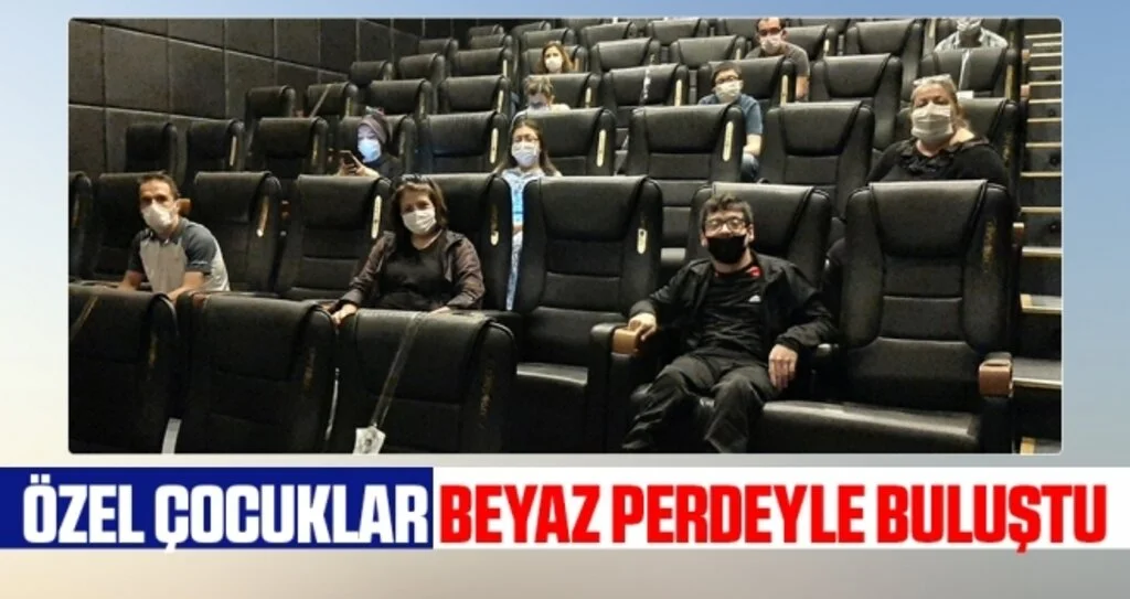 Samsun’da özel çocuklar beyaz perdeyle buluştu