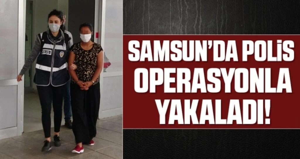 Samsun'da Polis Operasyonla Yakaladı!