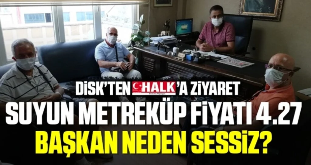 Samsun'da Suyun Metreküp Fiyatı 4.27 Başkan Demir Neden Sessiz