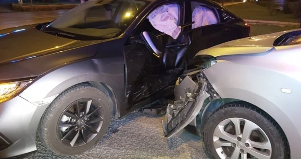 Samsun’da trafik kazası: 2 yaralı