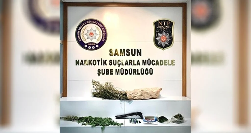 Samsun'da uyuşturucu operasyonu: 1 gözaltı
