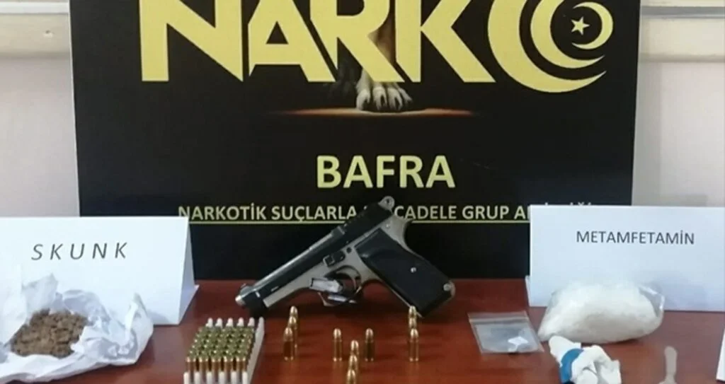 Samsun'da uyuşturucu operasyonu: 2 gözaltı