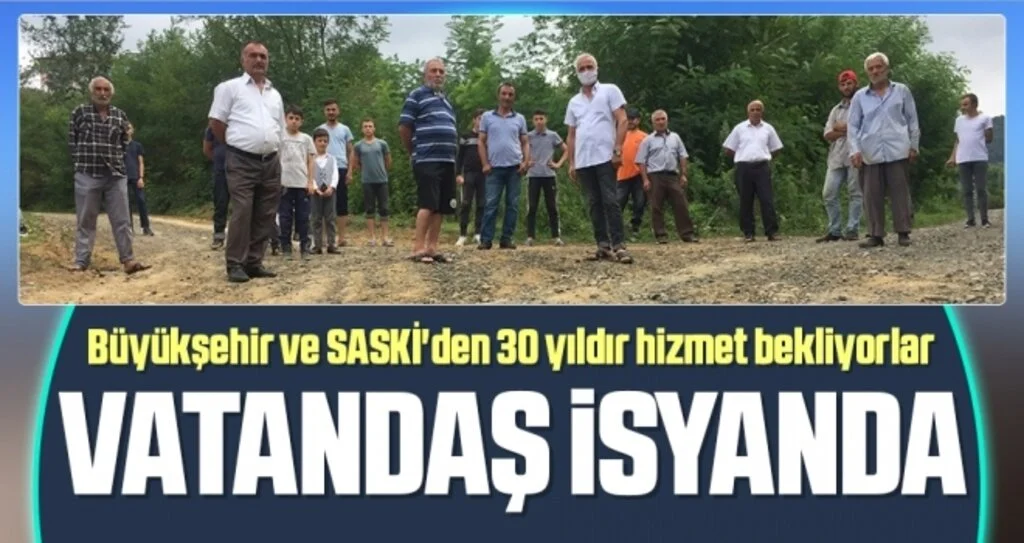 Samsun'da Vatandaş İsyanda! Büyükşehir ve SASKİ'den 30 yıldır hizmet bekliyorlar