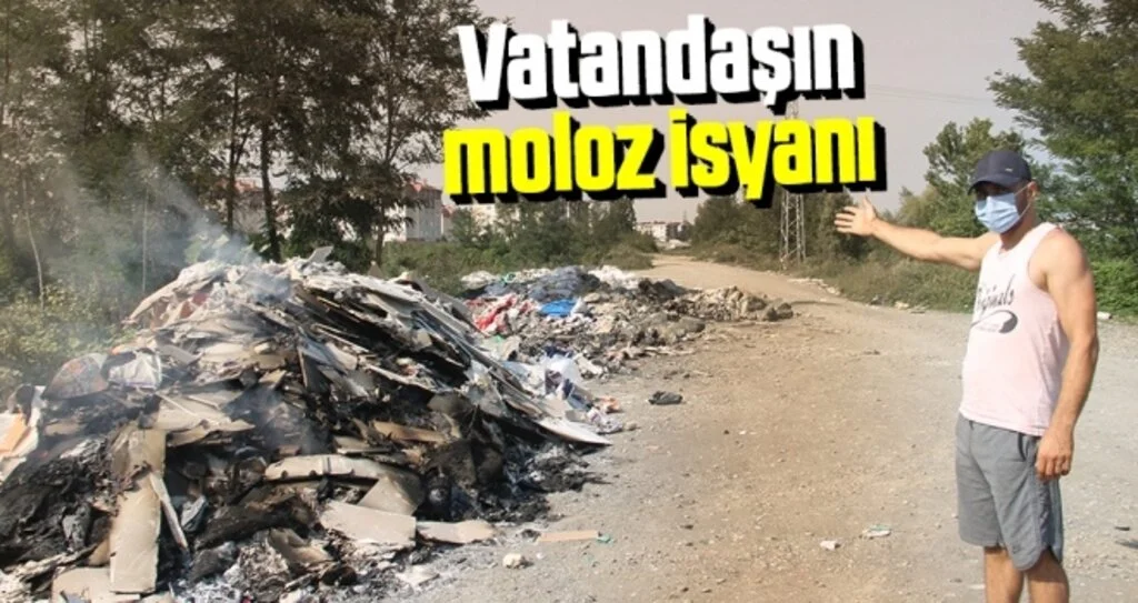 Samsun'da Vatandaşın Moloz İsyanı