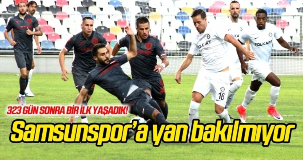 Samsunspor'a yan bakılmıyor! 323 gün sonra bir ilk...