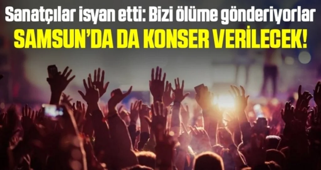 Sanatçılar isyan etti: Bizi ölüme gönderiyorlar