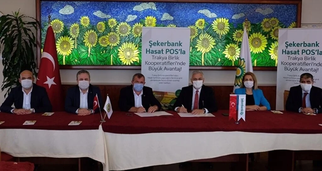 Şekerbank ve Trakya Birlik iş birliğiyle çiftçilere destek…