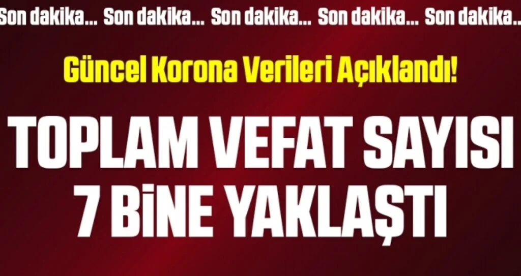 Son dakika… 12 Eylül corona virüsü verileri açıklandı!
