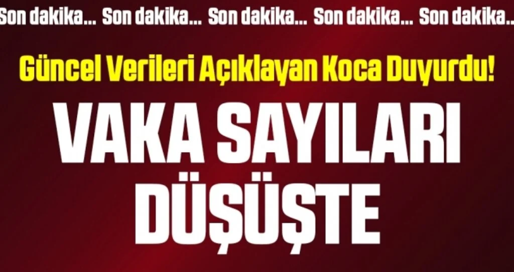 Son dakika… 26 Eylül corona virüsü verileri açıklandı!