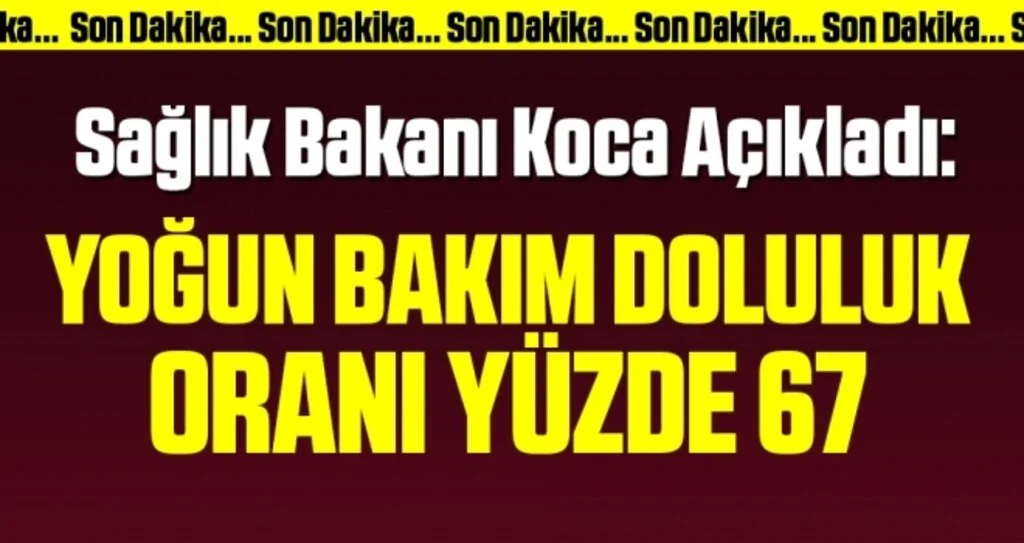 Son dakika… Sağlık Bakanı Fahrettin Koca’dan corona açıklaması!
