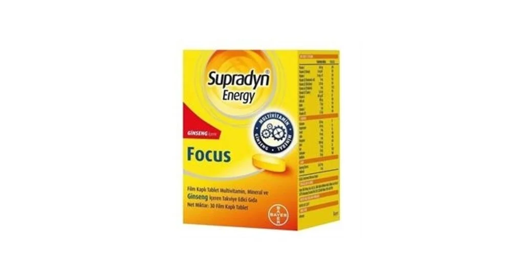 Supradyn Kullanımı ve etkisi