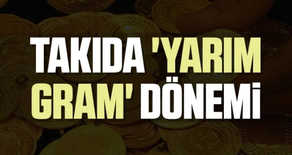 Takıda 'yarım gram' dönemi