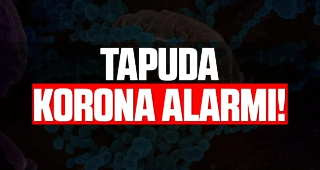 Tapuda Korona Alarmı