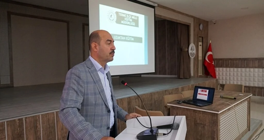 Terme'de uzaktan eğitime tam destek
