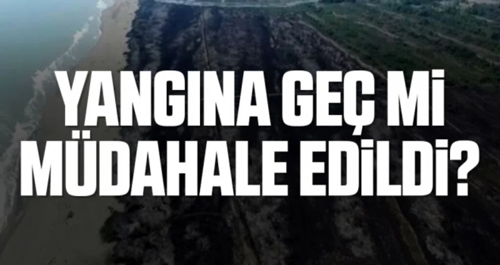 TKP Samsun İl Başkanı Kartal: Yangına geç mi müdahale edildi?