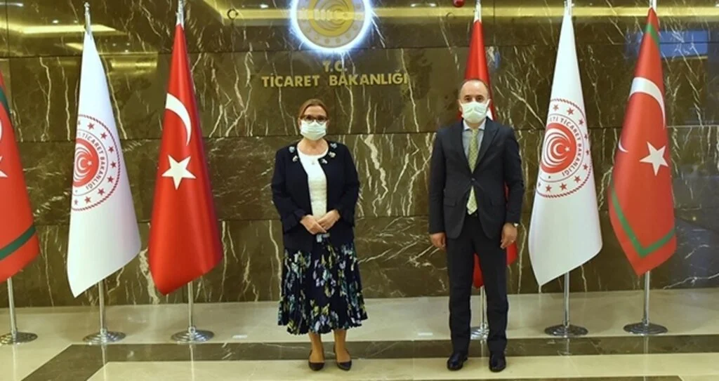 TPF Heyetinden Ticaret Bakanlığı’na Ziyaret
