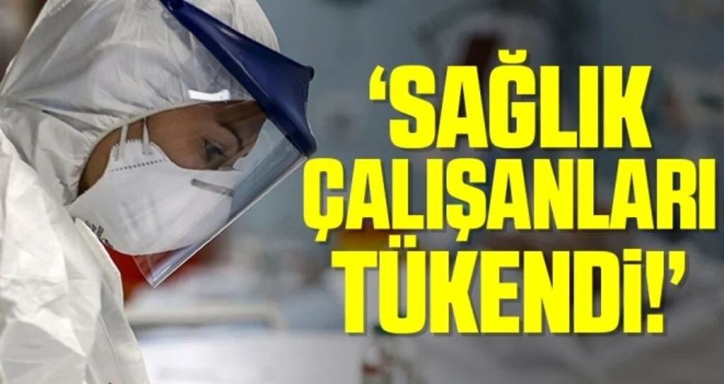 Türk Sağlık Sen Şube Başkanı Erdoğan Çakmak: Sağlık çalışanları tükendi! 