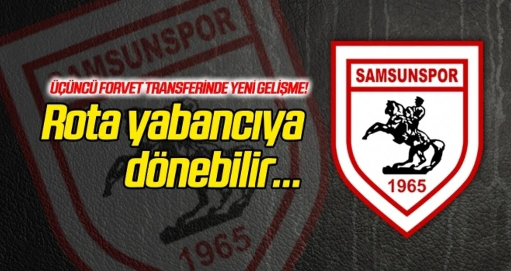 Üçüncü golcüde rota yabancıya dönebilir!