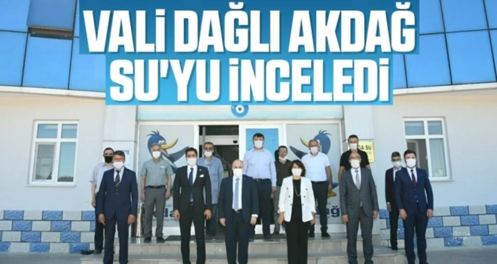 Vali Dağlı Akdağ Su'yu inceledi 