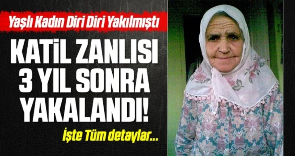 Yaşlı Kadın Diri Diri Yakılmıştı! Katil Hakkında Karar Verildi!