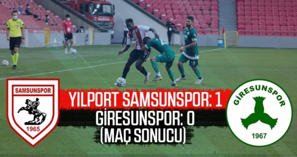 Yılport Samsunspor: 1 Giresunspor: 0 (Maç sonucu)