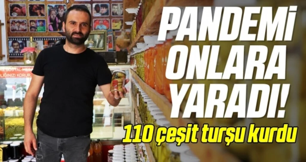 110 çeşit turşu kurdu