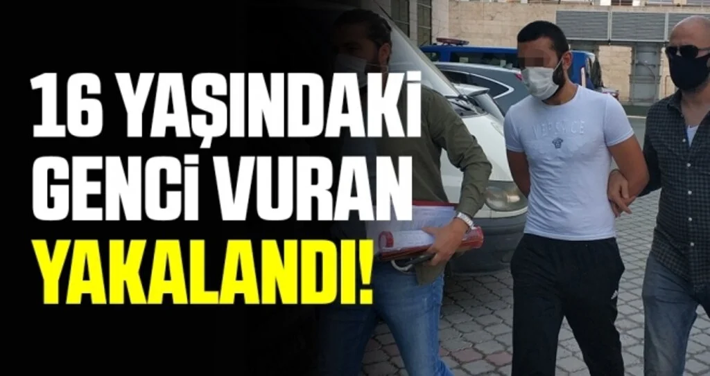 16 Yaşındaki Genci Vuran Yakalandı!