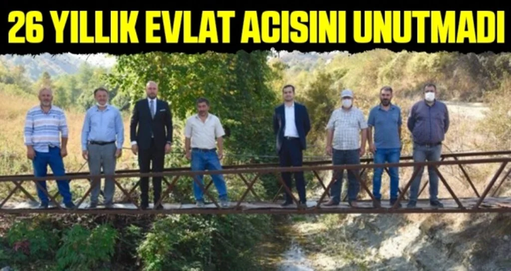 26 yıllık evlat acısını unutmadı