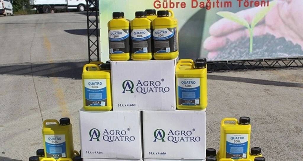 607 fındık üreticine 'organik gübre'