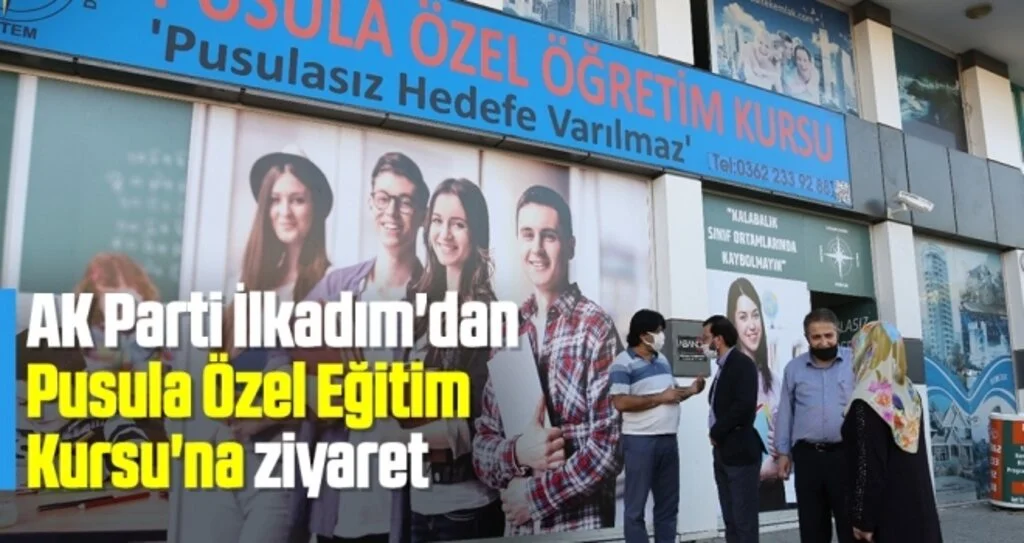 AK Parti İlkadım'dan Pusula Özel Eğitim Kursu'na ziyaret 