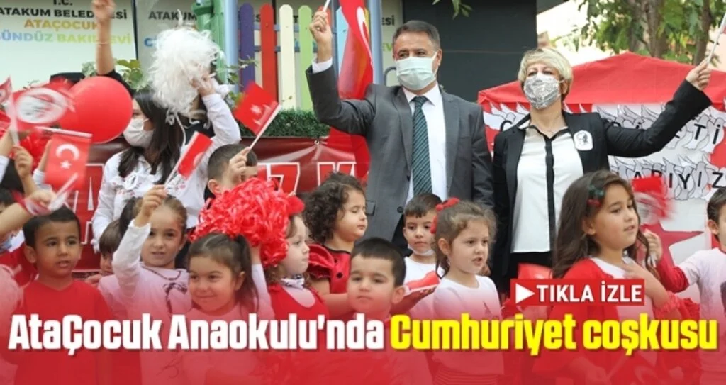 AtaÇocuk Anaokulu'nda Cumhuriyet coşkusu