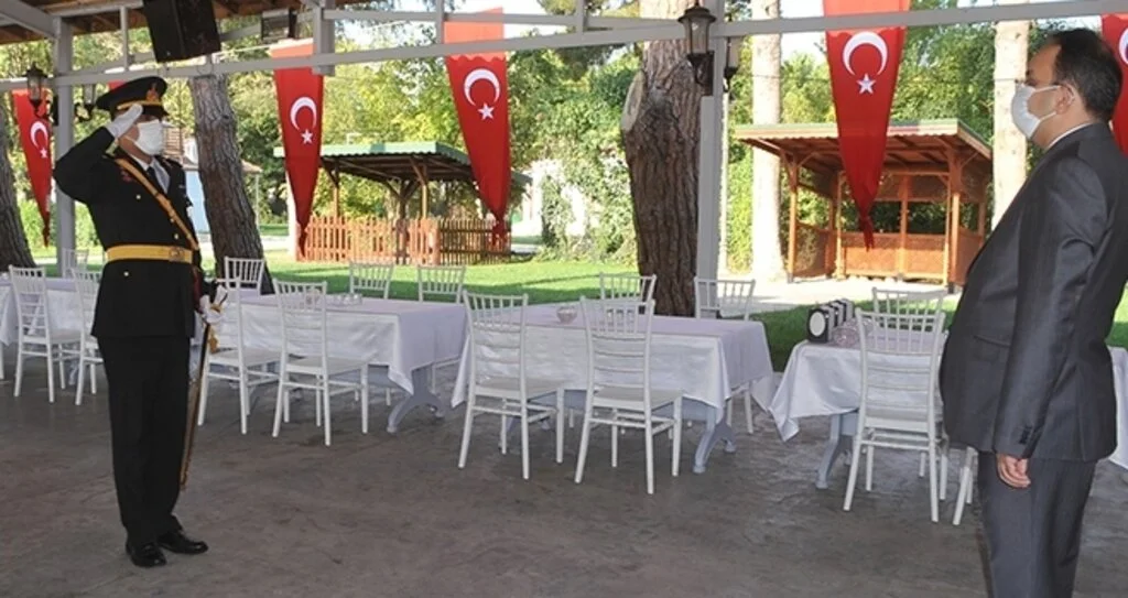 Bafra’da tebrikat töreni