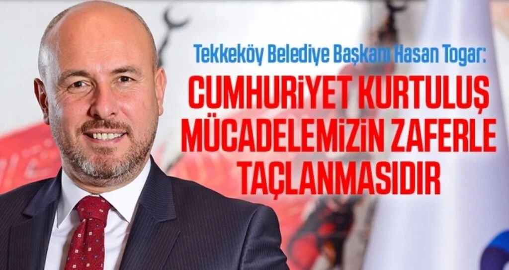 Başkan Hasan Togar’dan 29 Ekim Kutlama Mesajı 