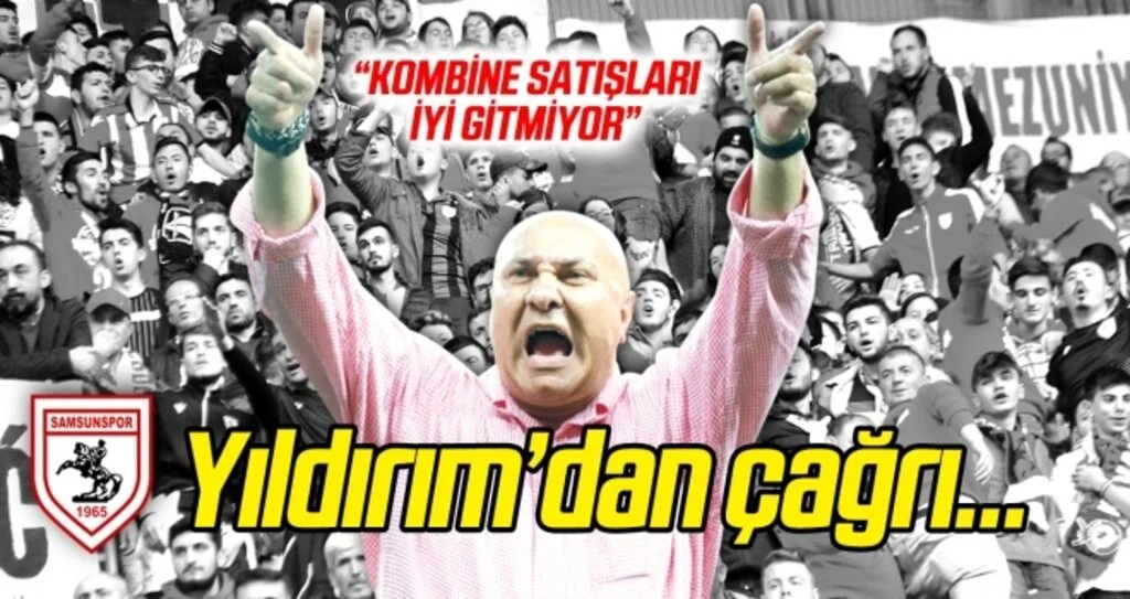 Başkan Yıldırım: 'Kombine satışı iyi gitmiyor'