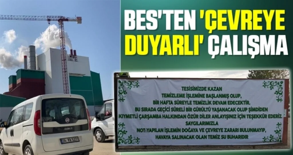BES'ten 'Çevreye Duyarlı' Çalışma